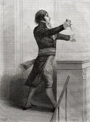 Jean Lambert Tallien (1767-1820) ruft zur Revolution auf